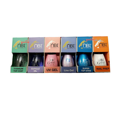 ژل تاپ شاین ناخن ان بی آی مدل p حجم 15 میلی لیتر